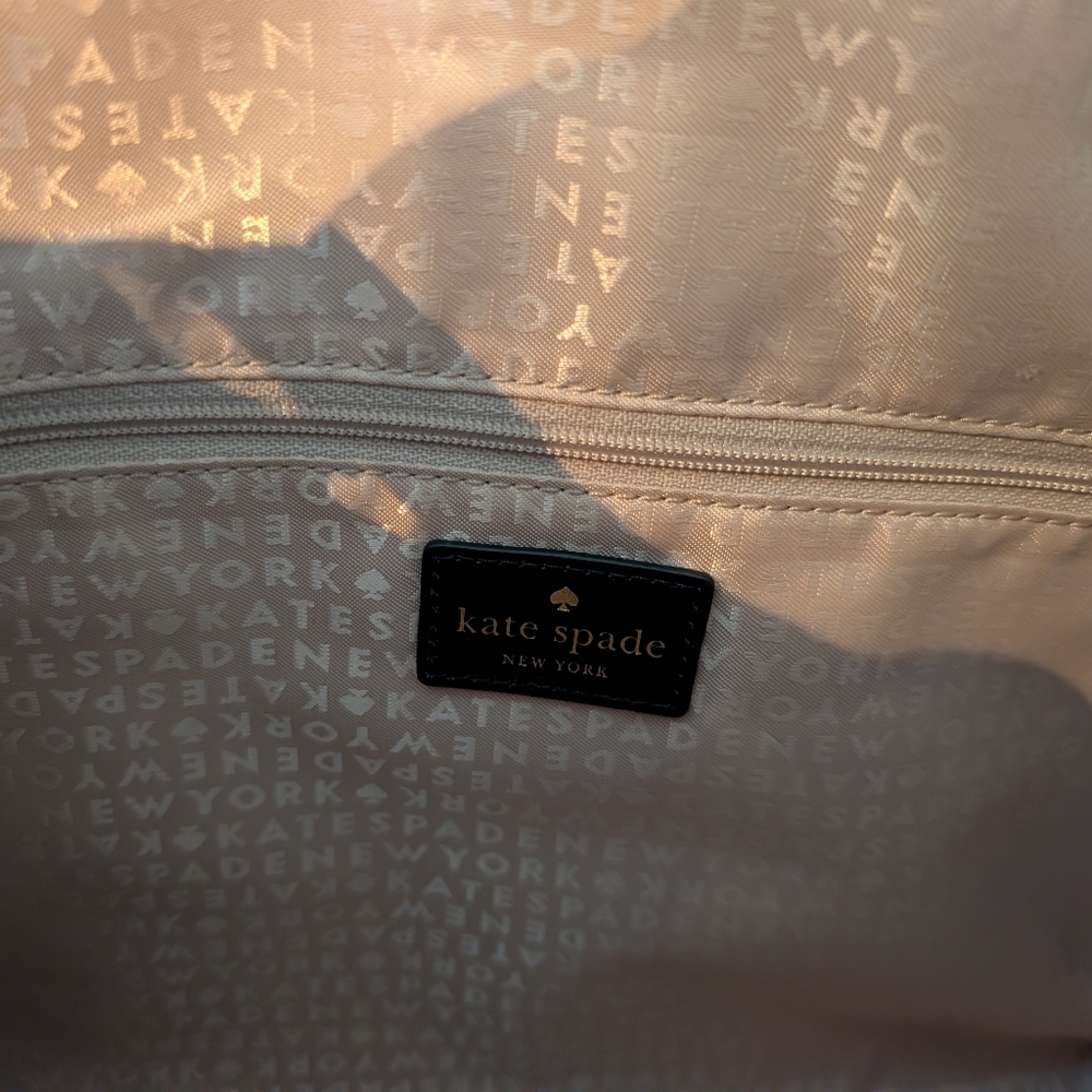 Like New Kate Spade Leather Woven Bag - Picture 8 of 15